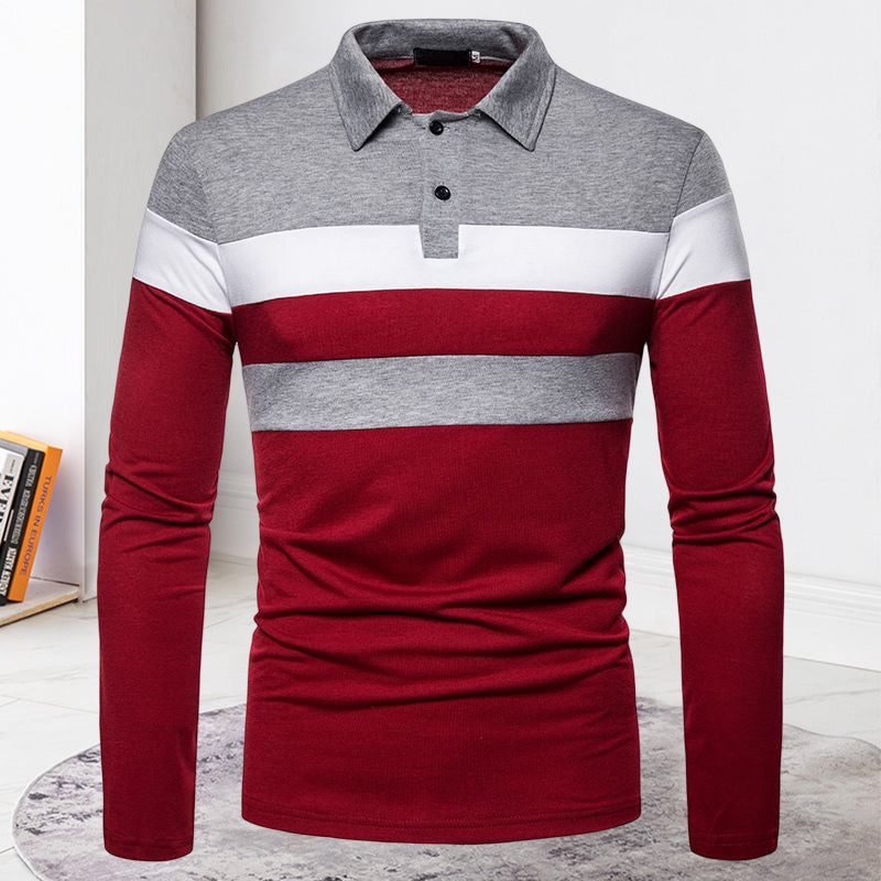 Men's Contrast Polo Shirt