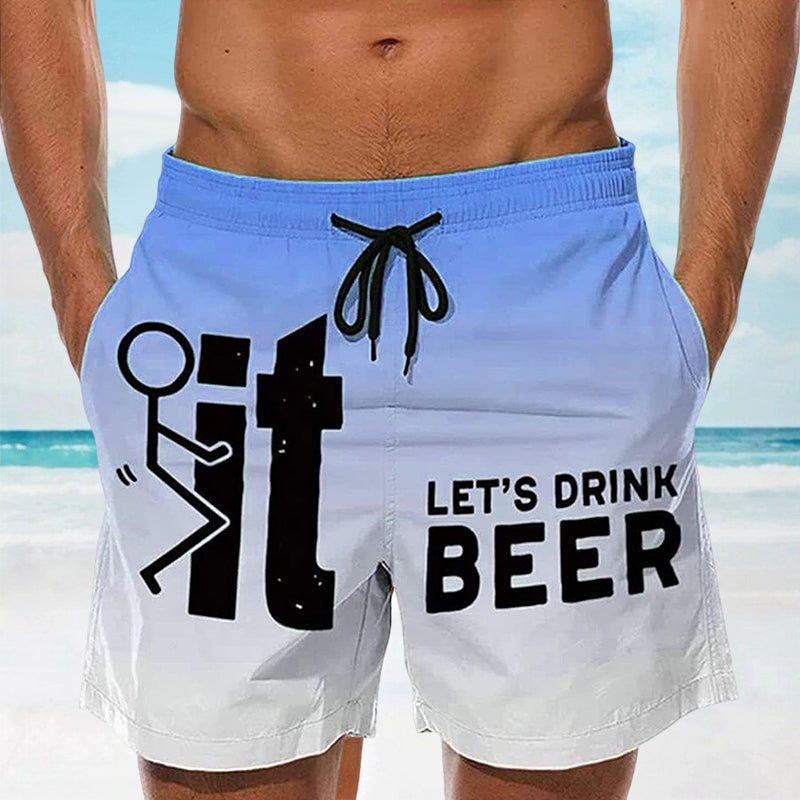 Men's Hawaii Beach Shorts