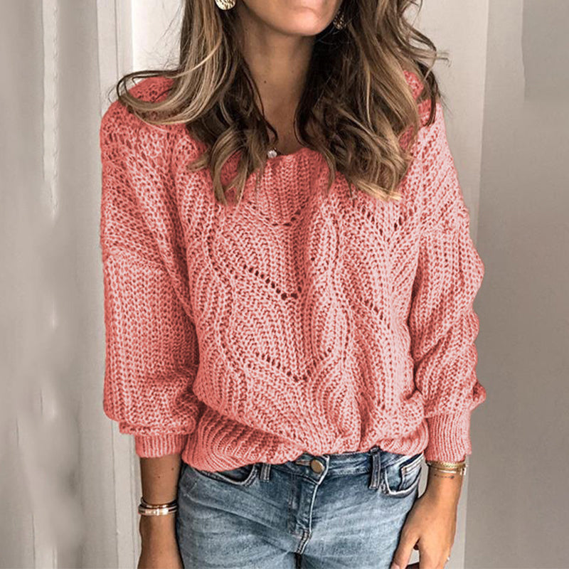 Crochet Knit Pullover Sweaters