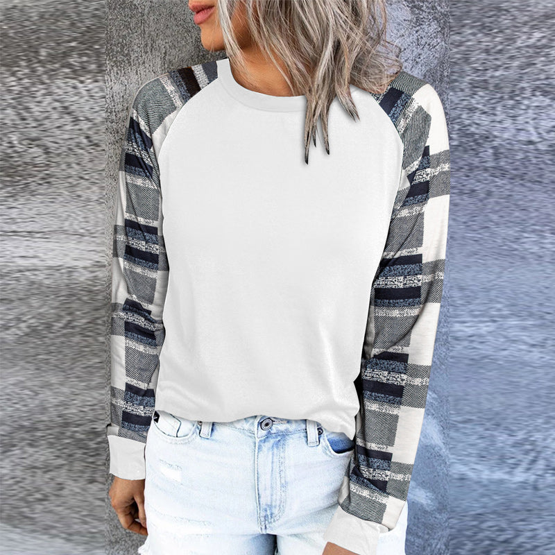 Casual Loose Crew Neck Long Sleeves