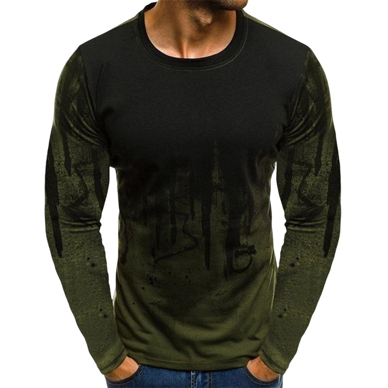 Sports Camouflage Long Sleeve T-Shirt