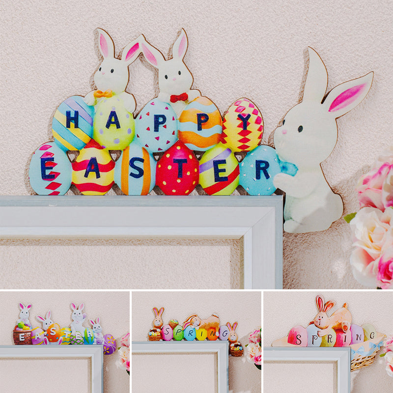 Easter Bunny Egg Doorway Ornament