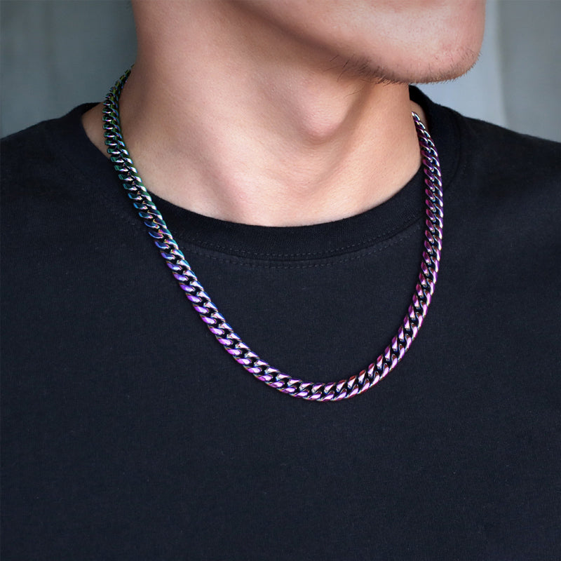 Titanium Steel Cuban Necklace