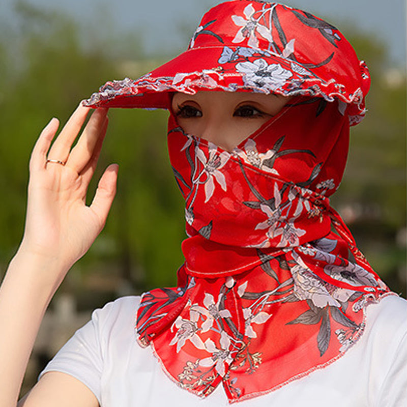 Neck and Face Protection Sun Hat