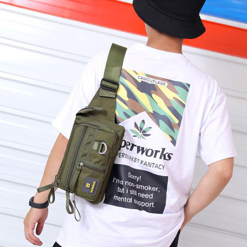 Theft Money Pocket Phone Chest Bag