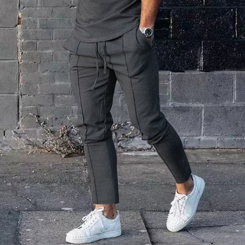 Men's Causal Harem Capri Pants