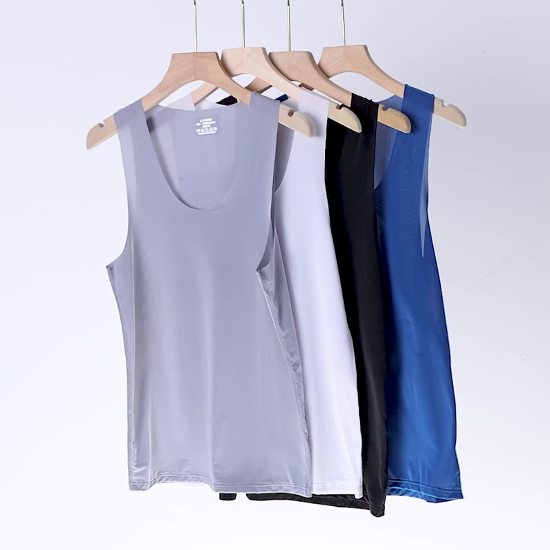 Men's Ice Silk Seamless Vest
