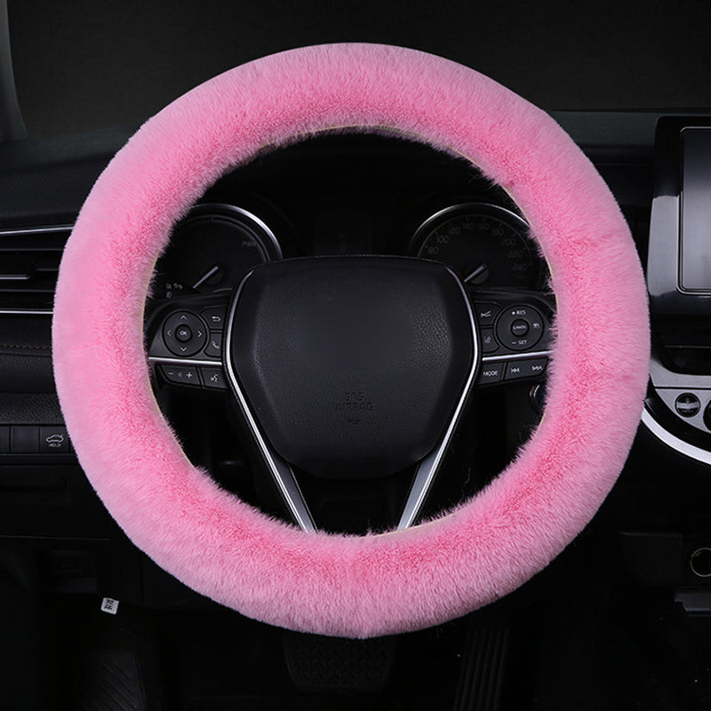 Universal Plush Car Steering Wheel Cover