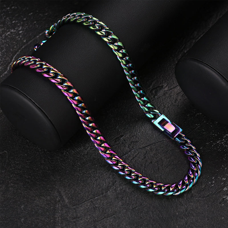 Titanium Steel Cuban Necklace