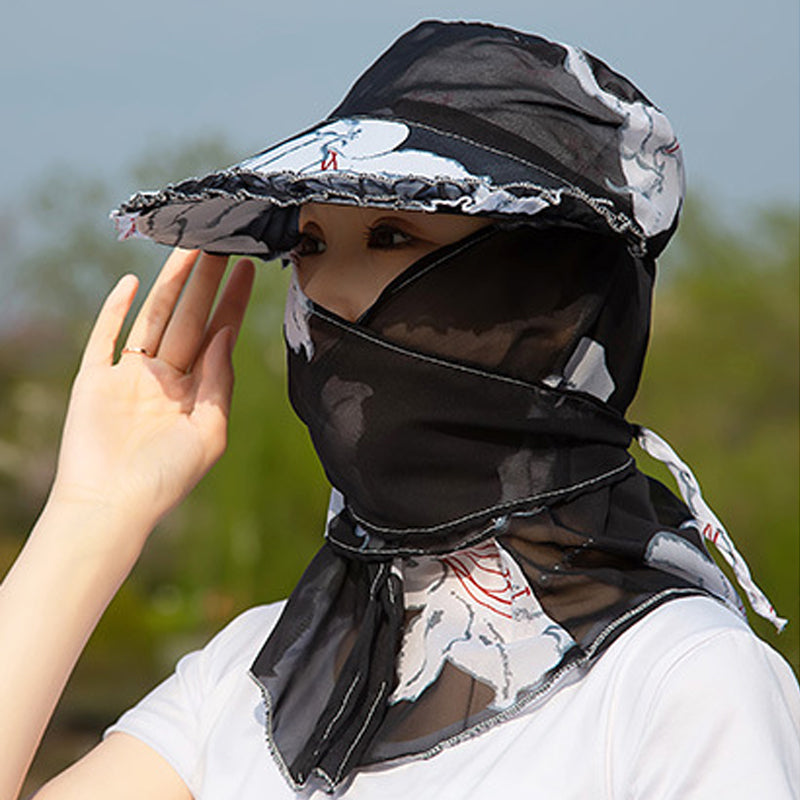 Neck and Face Protection Sun Hat