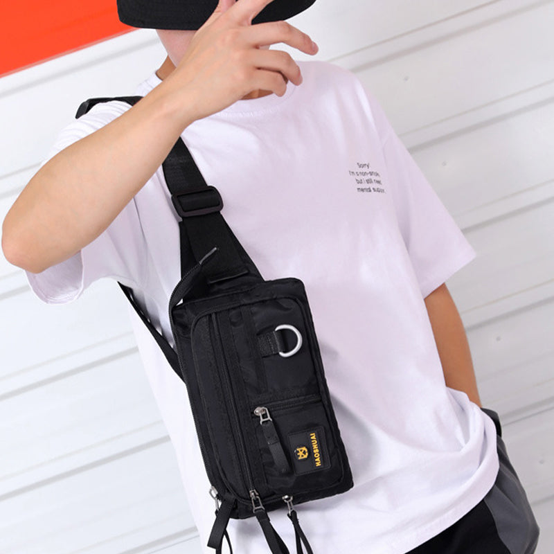 Theft Money Pocket Phone Chest Bag
