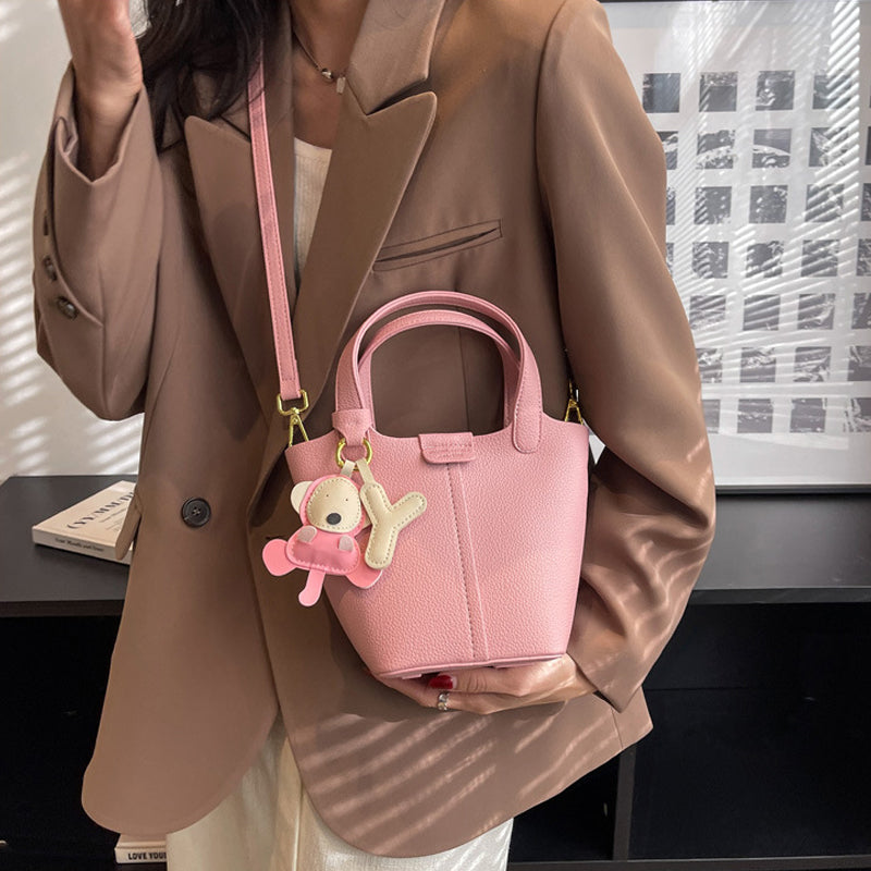 Lychee Pattern Shoulder Bag