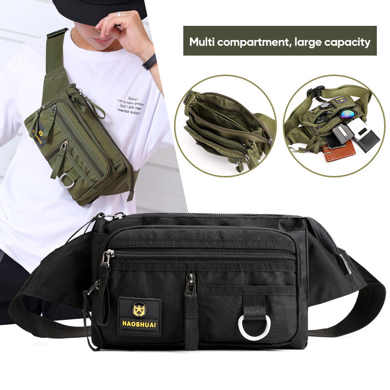 Theft Money Pocket Phone Chest Bag