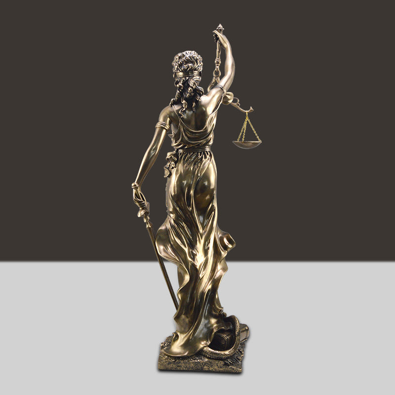 Goddess of Justice Statue Decoration