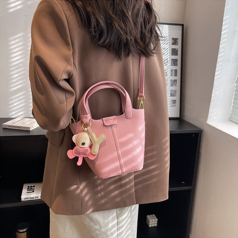 Lychee Pattern Shoulder Bag