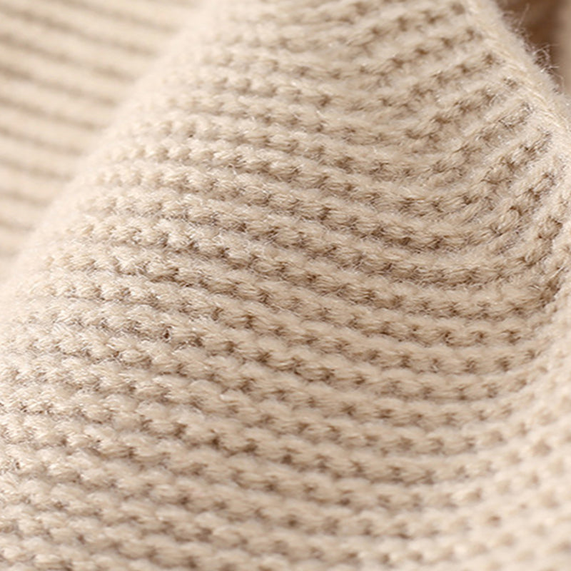 Simple Style Large-capacity Knitted Tote Bag