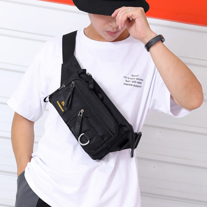Theft Money Pocket Phone Chest Bag