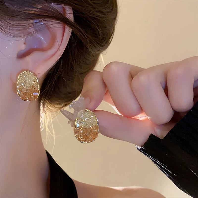 Elegant Crystal Earrings