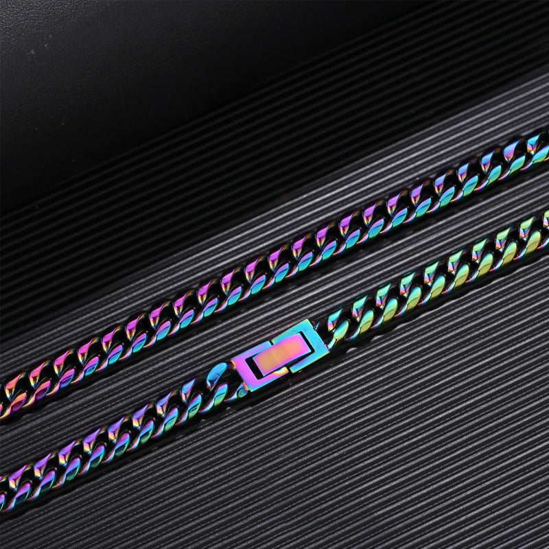 Titanium Steel Cuban Necklace