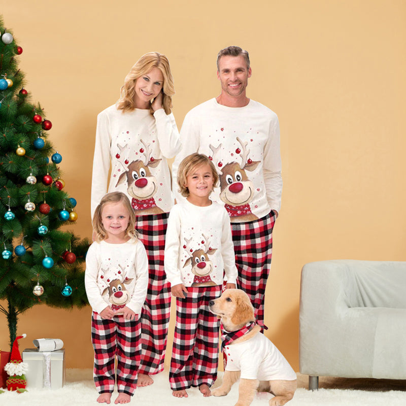Elk Print Parent-child Outfit