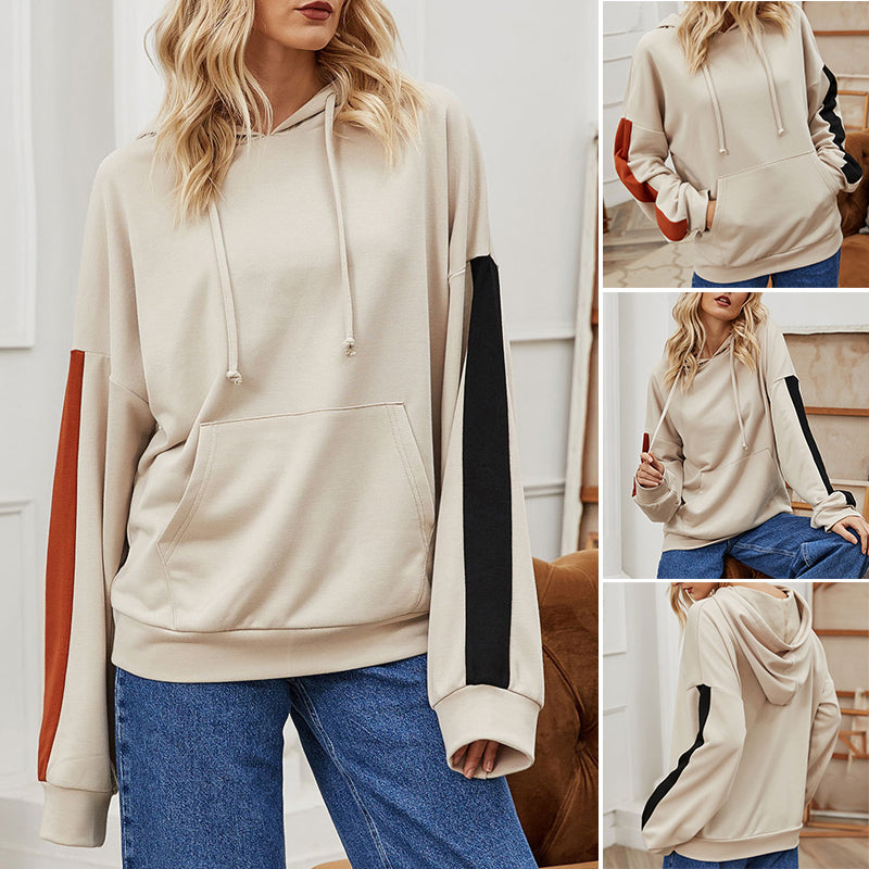 Cuff Colorblock Sweatshirt