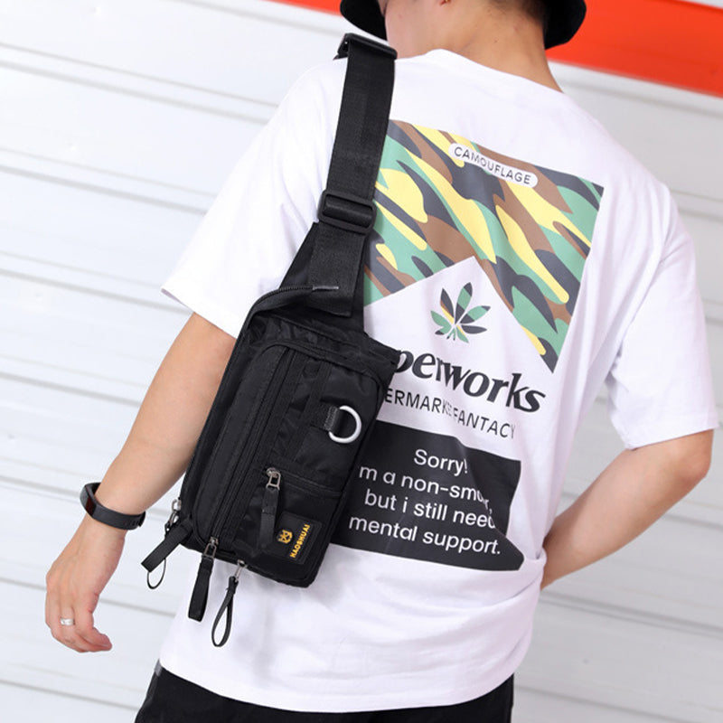 Theft Money Pocket Phone Chest Bag
