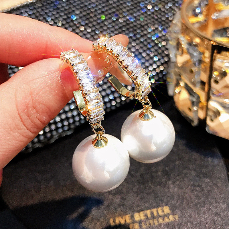 Pearl Drop Earrings