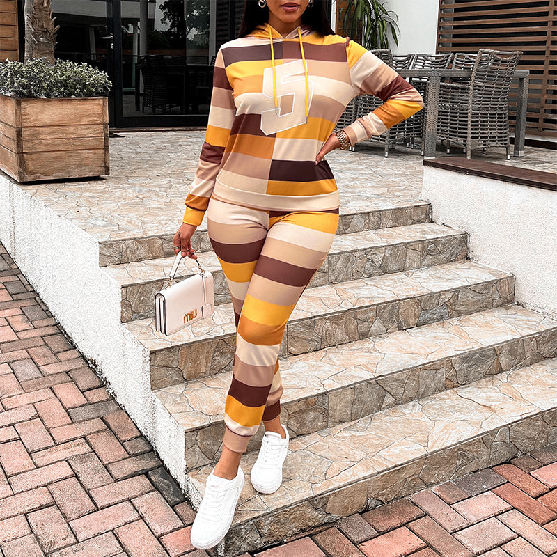 Macaron Hooded Set