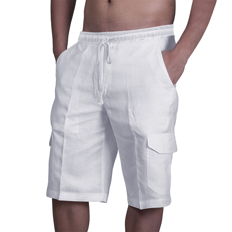 Men's Casual Linen Shorts