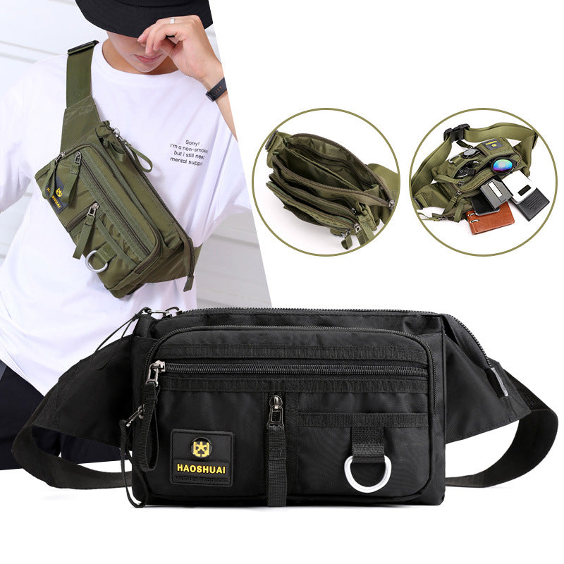 Theft Money Pocket Phone Chest Bag