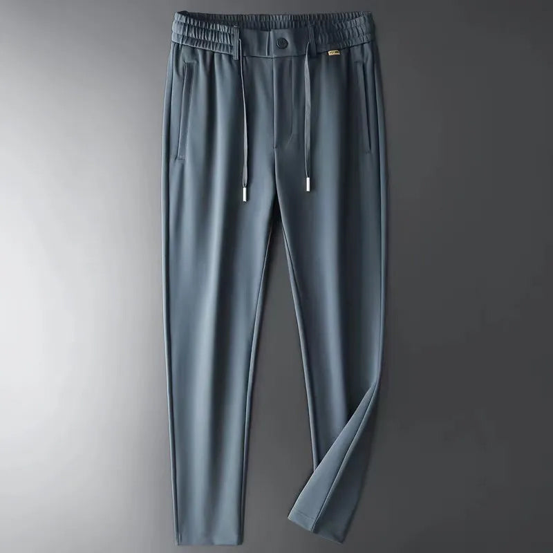 MEN'S STRAIGHT ANTI-WRINKLE CASUAL PANTS