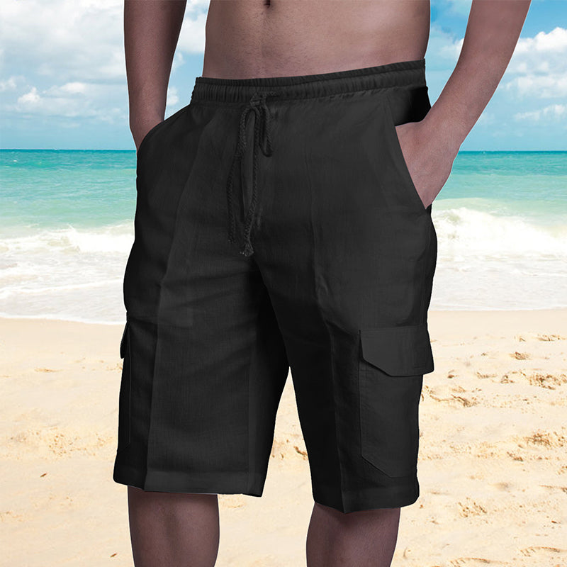 Men's Casual Linen Shorts