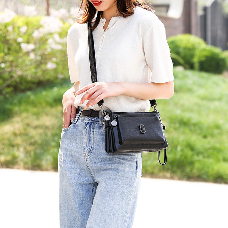 Large Capacity Square Shoulder Bag