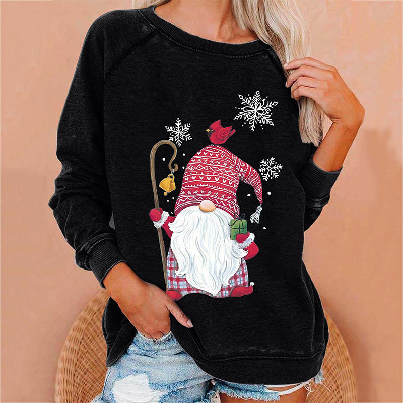 Santa Snowflake Sweatshirt