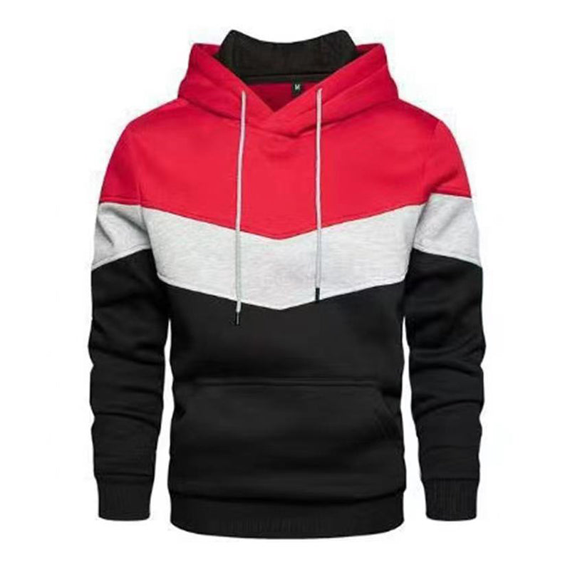 Hooded Colorblock Sweatshirt