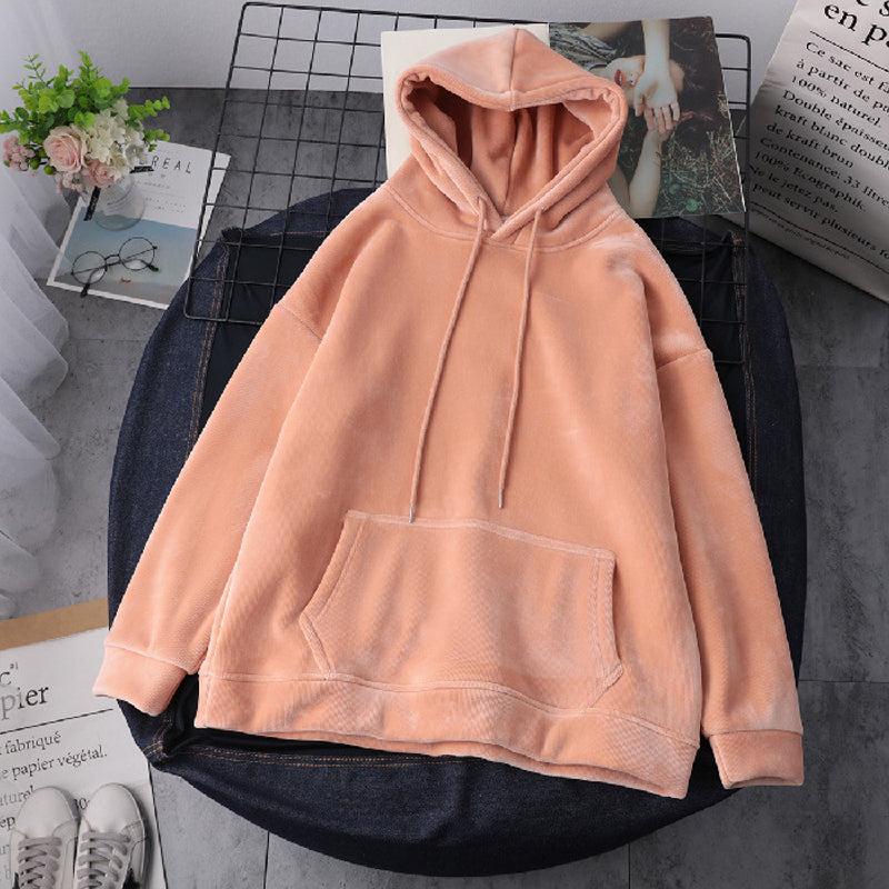Soft Fleece Hooded Sweatshirt