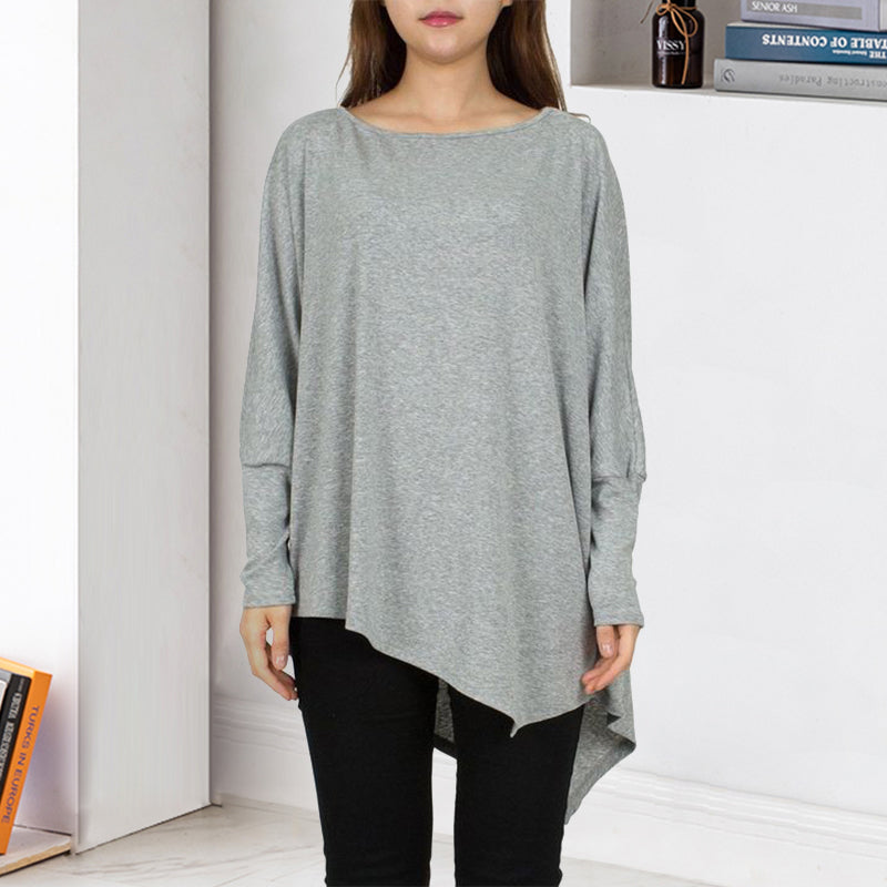 Irregular Long Sleeves T-Shirt