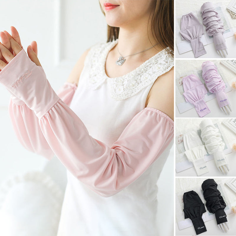 Thin Loose Ice Silk Sleeves
