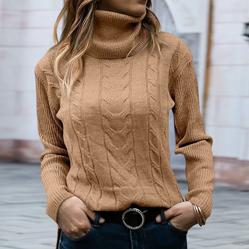 Knitted Vintage Cable Sweater