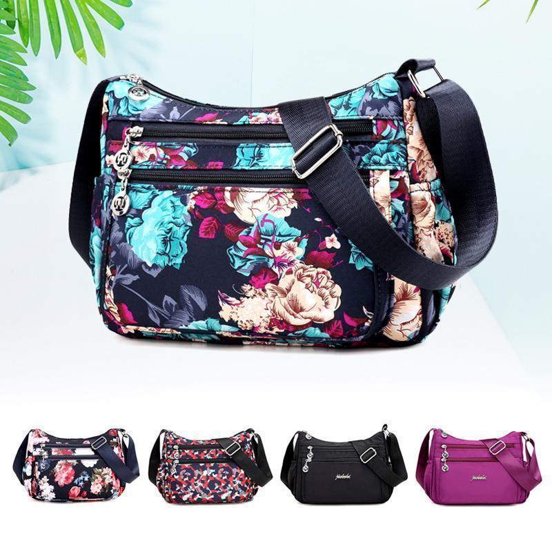 Floral Large Capacity Shoulder Bag