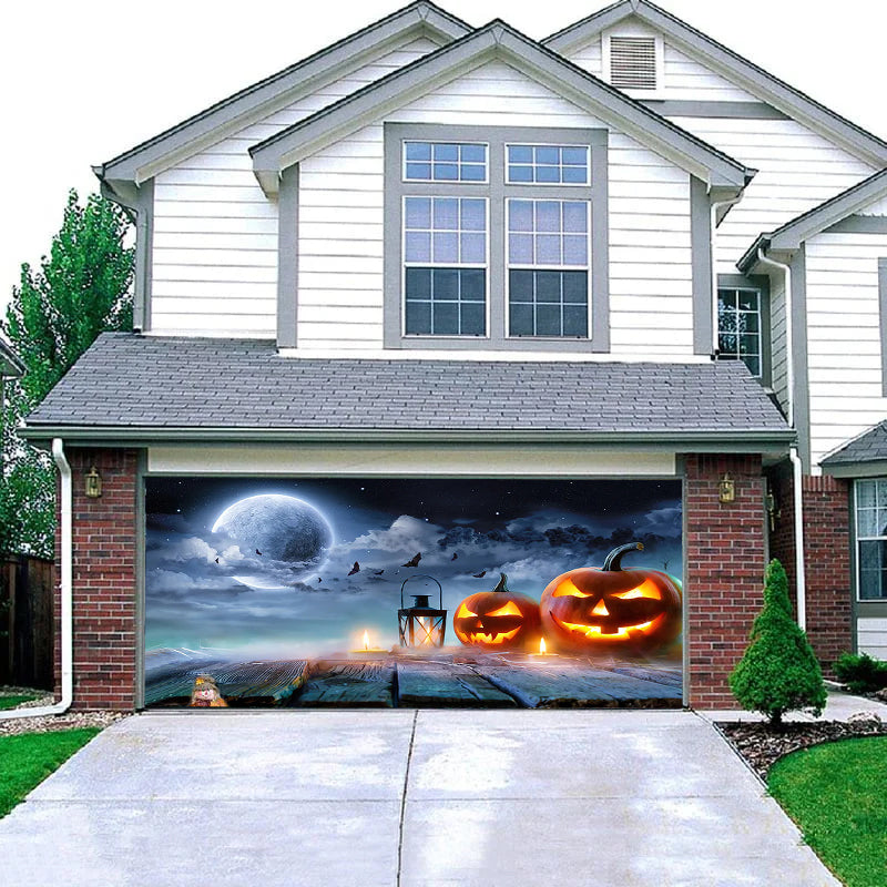 Halloween 2023 Garage Door Decoration