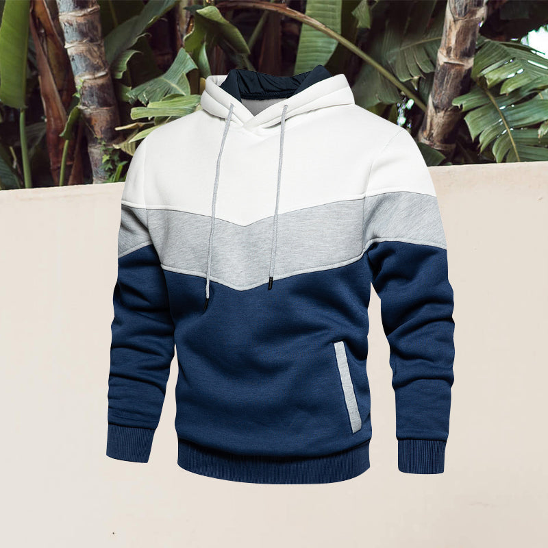 Men's Colorblock Fashion Fleece Sweatshirt