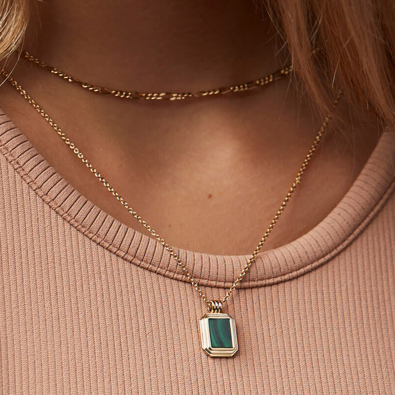 Double Layered Turquoise Necklace