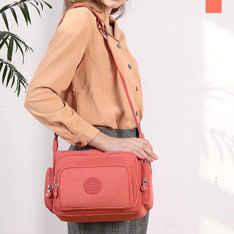 Waterproof Nylon Crossbody Shoulder Bag