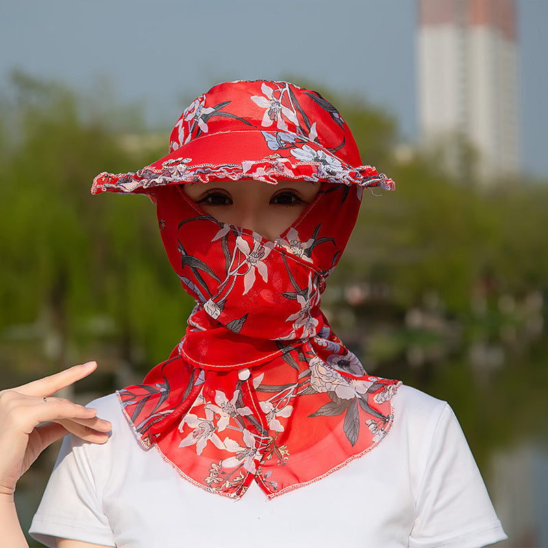 Neck and Face Protection Sun Hat