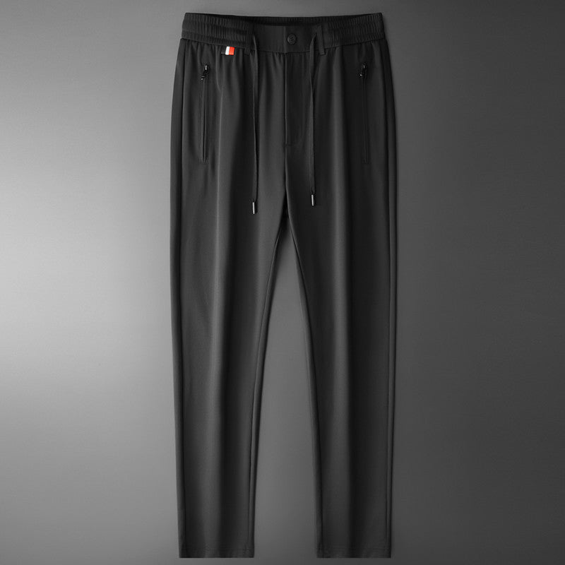 MEN'S STRAIGHT ANTI-WRINKLE CASUAL PANTS