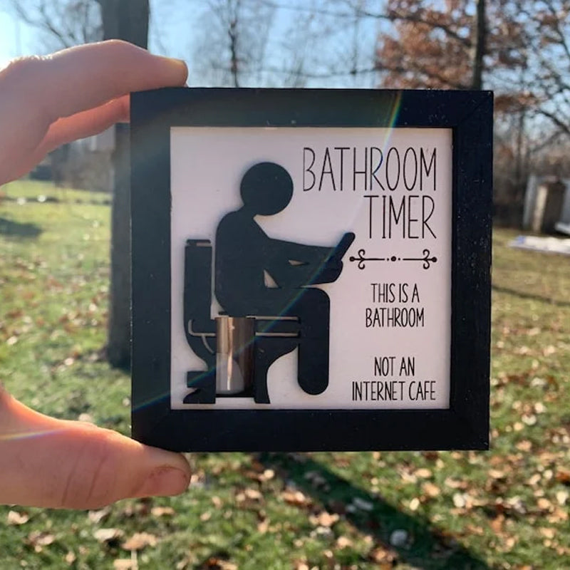 Fun gift for bathroom timers