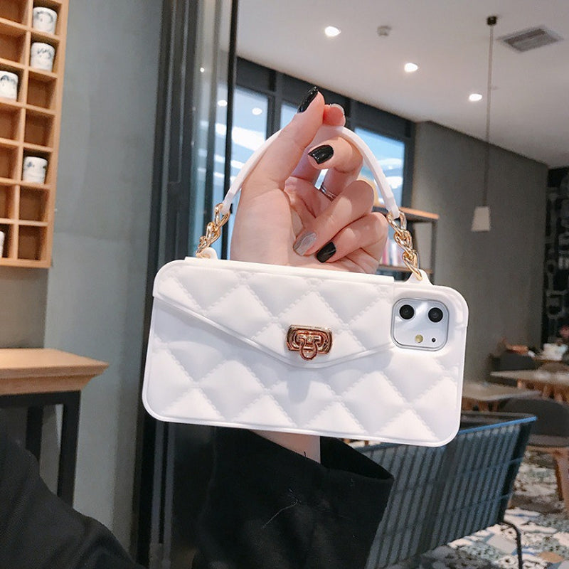 Crossbody Coin Purse Phone Silicone Case