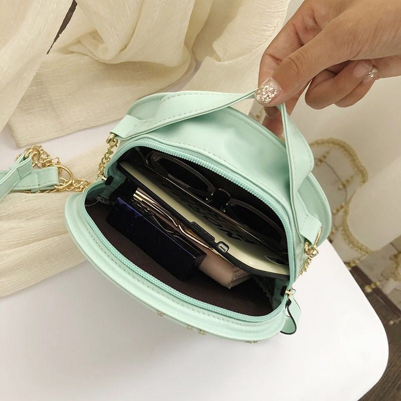 Sweet Lace Round Handbags