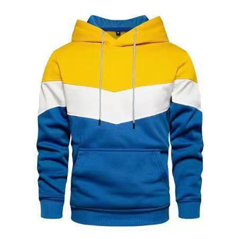 Hooded Colorblock Sweatshirt